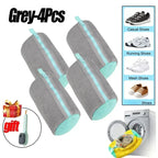 1-2PCS Wash Shoes Bag Padded Net Laundry Shoes Protector Fluffy Fibers Polyester Washing Shoes Machine Laundry Bag Drying Amagi
