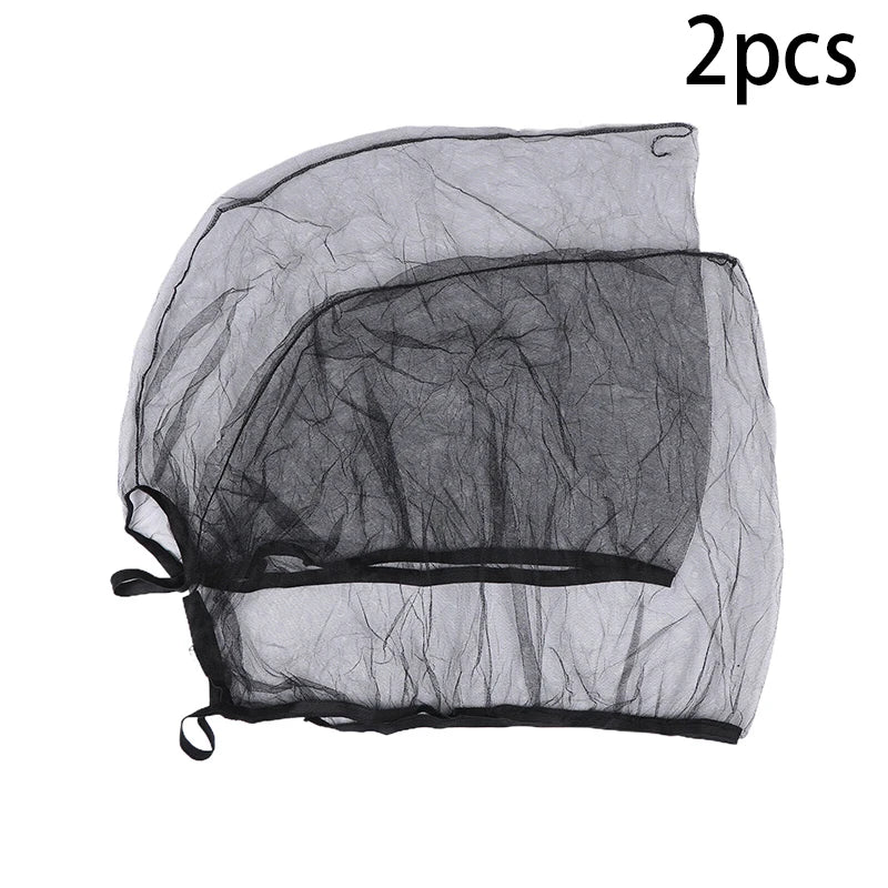 Car Sunshade Curtains Summer Mosquito Proof Curtains Universal Side Window Mesh Net Breathable Sunshade Auto Accessories Black