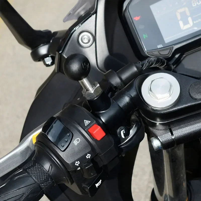 Ball Head Mount Adapter M8 M10 M6 Screw Post Bracket Phone Holder Electric Motorcycles Bike Mirror For RAM Mount Amagi