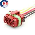 8 Pin Connector Waterproof 2.8mm Series Female Connector Motorcycle Electrical Harnesses Wiring Harness 32006-F22