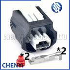 2 Pin Auto Fuel injector waterproof connector Automotive oil pressure solenoid valve plug 6189-7680 6189-7290 For Subaru Ford