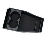 1 Pcs ABS Black Center Armrest Hidden Box Cup Holder Console Organizer Tray For Hyundai IONIQ 5 2021 Car Box Accessories