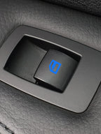 Car Control Switch Button Fluorescent Sticker Window Lifter Luminous Button Sticker Auto Interior Decal Decor Accessories 1-5PCS