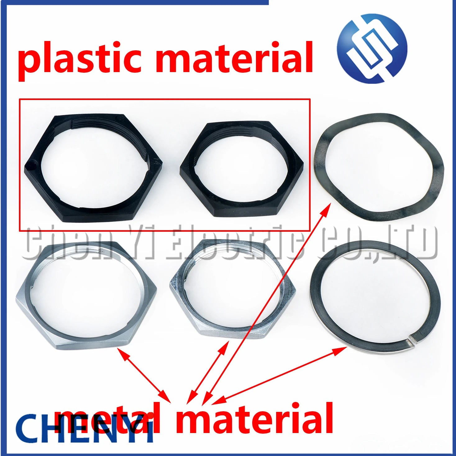Circular connector fixed nuts grommet pad 2414-001-2486 2411-001-2405 2411-002-1805 112264-ZZ 114020-90 112263-90 For Deutsch