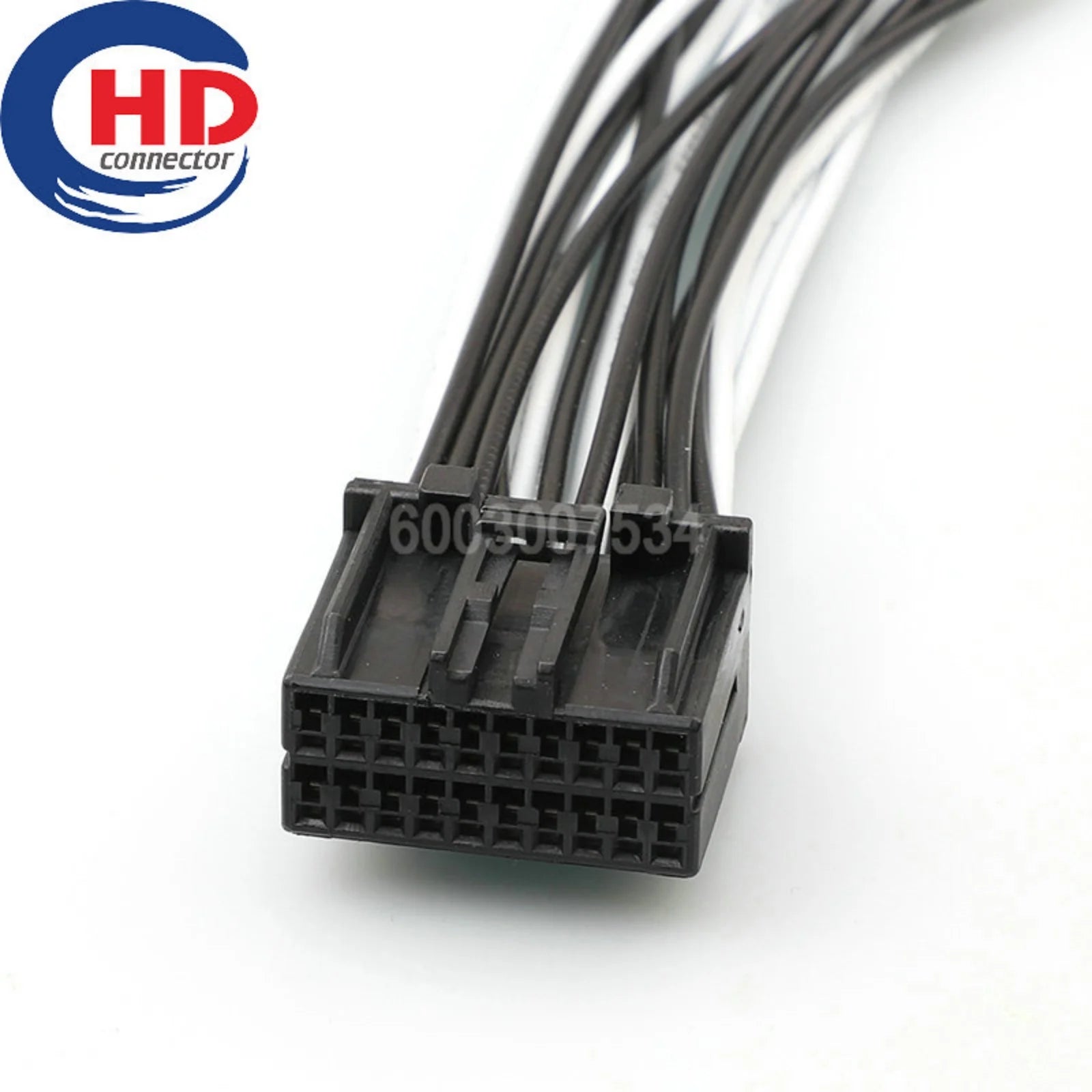 20 Pin Connector Unsealed 1.2mm Series Female Connector Cable Plug Motorcycle Electrical Harnesses Wiring Harness 179057-2