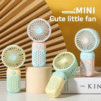 Motorcycle Portable Mini Fan Handheld Fan Lightweight Handy Fan Pocket Size Low Noise Small Electric Student Gift Outdoor Amagi