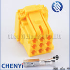 9 Pin/way Automobile power amplifier Connector Automotive Audio Amplifier Plug Wiring Harness Socket 8-968971-1 1-967626-1