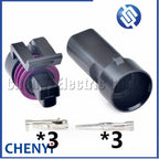 3 Pin Car waterproof Connector oil Fuel Pressure Throttle Position Sensor plug 12110192 12065287 12078090 0441004 efi series