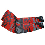 Camouflage Ice Silk Sleeve Cover Men Women Sun Protection Windproof Arm Sleeves Oversleeve for Outdoor Fishing camping Cycling