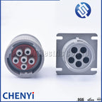 Gray 6 Pin HD16-6-96S HD10-6-96P 1.5mm Series Connector Waterproof Flame Retardant Plug For DEUTSCH
