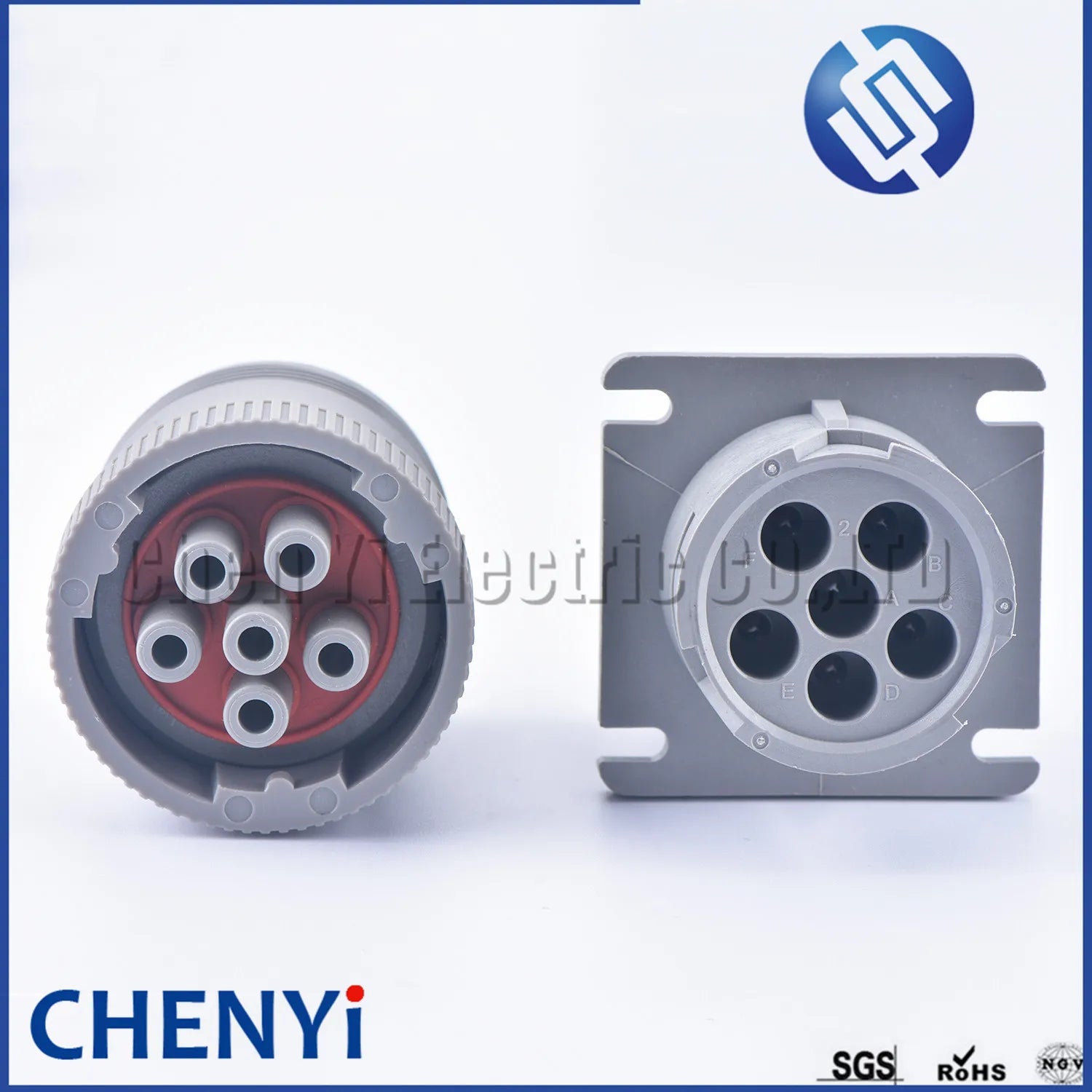Gray 6 Pin HD16-6-96S HD10-6-96P 1.5mm Series Connector Waterproof Flame Retardant Plug For DEUTSCH