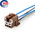 6 Pin Connector Unsealed 6.3mm Series Female Connectors Cable Plug Motorcycle Electrical Harnesses Wiring Harness