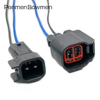 1 Set 2 Pin Auto Fuel Injector Nozzle Methanol Electrical Cable Connectors Wire Harness Plug for Ford Chevrolet 7283-5967-30