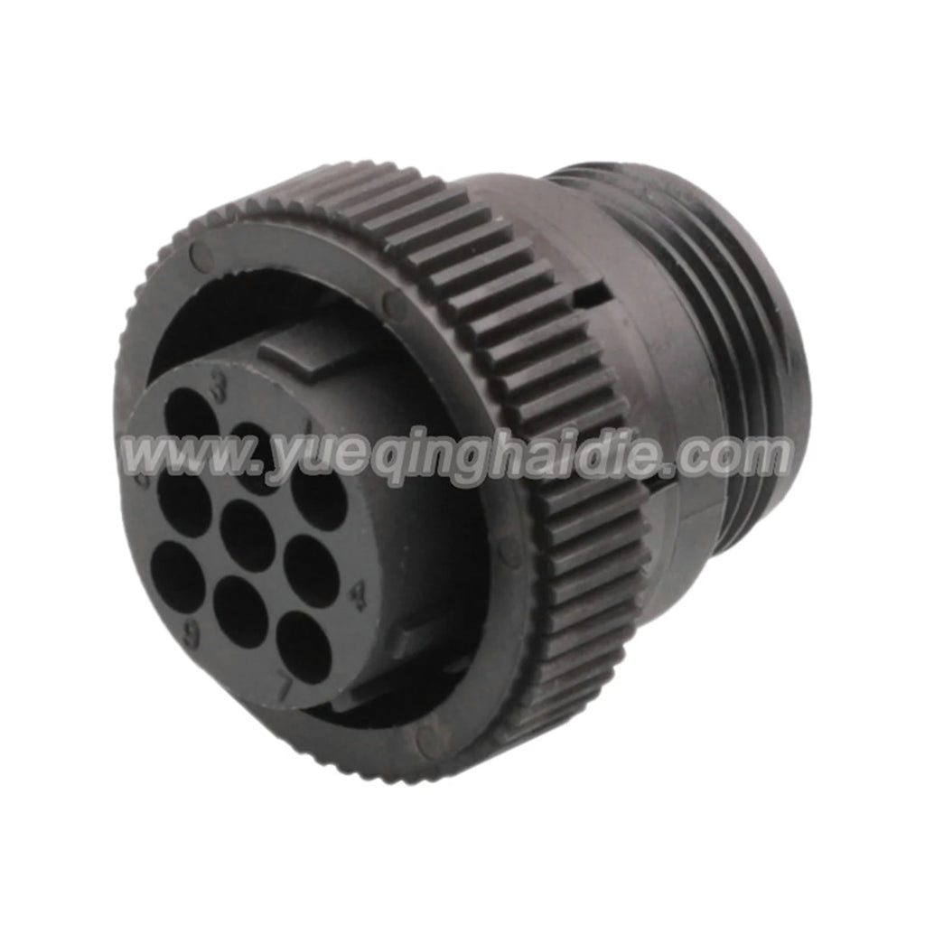 AMP 9PIN Connector 1.5mm Male Female Black Circular Connectors Cable Socket Wiring Harness 182922-1 182645-1