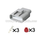 1 set cable wire harness connector housing plug connector 176146-6 176143-6 6189-0165 6188-0129