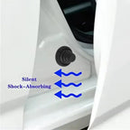 Car Door Anti-Collision Silicone Pads Sound Insulation Gasket Auto Soundproof Shockproof Sealing Rubber Pad Door Edge Sticker