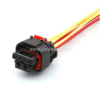 6-Pin Connector 0.6mm 3.5mm Male Female Connector Auto Wiring Harness Cable Plug for BMW 2302238-1 8992188-01 0-2302239-1