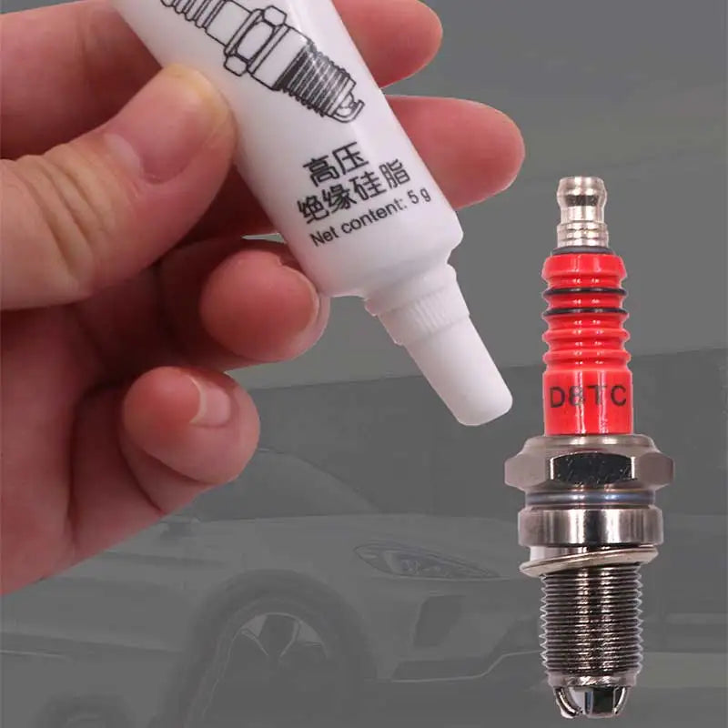 Spark Plug High-Voltage Silicone Grease – Ignition Coil Dielectric Compound, High & Low Temp