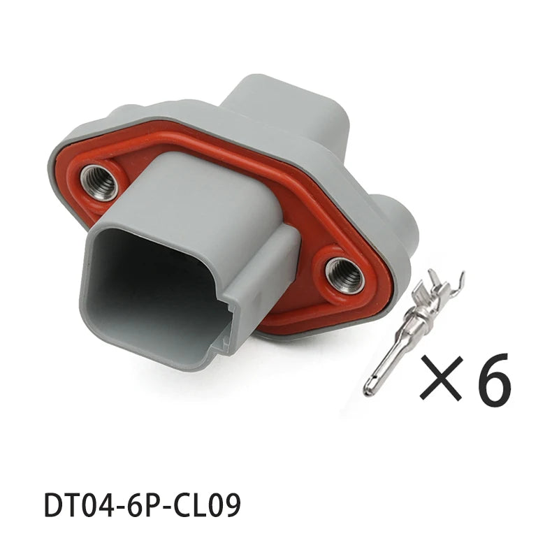 DT04-6P-CL09 Automotive connector Engineering automotive engine 6-hole harness plug AT04-6P-PM05