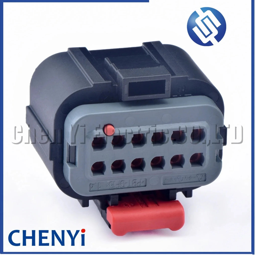 12 Pin Automotive waterproof connector Transmission plug With Pins pins 1897462-2 For BYD DMI