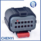 12 Pin Automotive waterproof connector Transmission plug With Pins pins 1897462-2 For BYD DMI