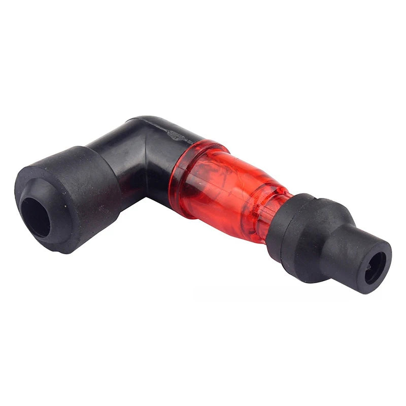 Universal Motorcycle Flash Spark Plug Cap Motorcycle Ignition Spark Plug Cap Elbow Flashing Spark Plug Cap For Motorbike