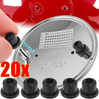 For BMW Logo Hole Plug Trunk Emblem Grommet Holder Clip Car Hood Logo for BMW 1 3 5 7 Series E32 E34 E36 E38 E39 E46 E60 E66 E90