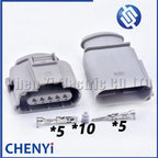 5 Pin Automobile waterproof connector Lambda Probe O2 Oxygen Sensor plug socket 8K0973705G 8K0 973 705G 0258027229