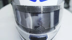 Crystal-Clear Helmet Anti-Fog Film–Nano Rain-Repellent Visor Shield for Day/Night Riding, Zero Distortion, Easy DIY Application