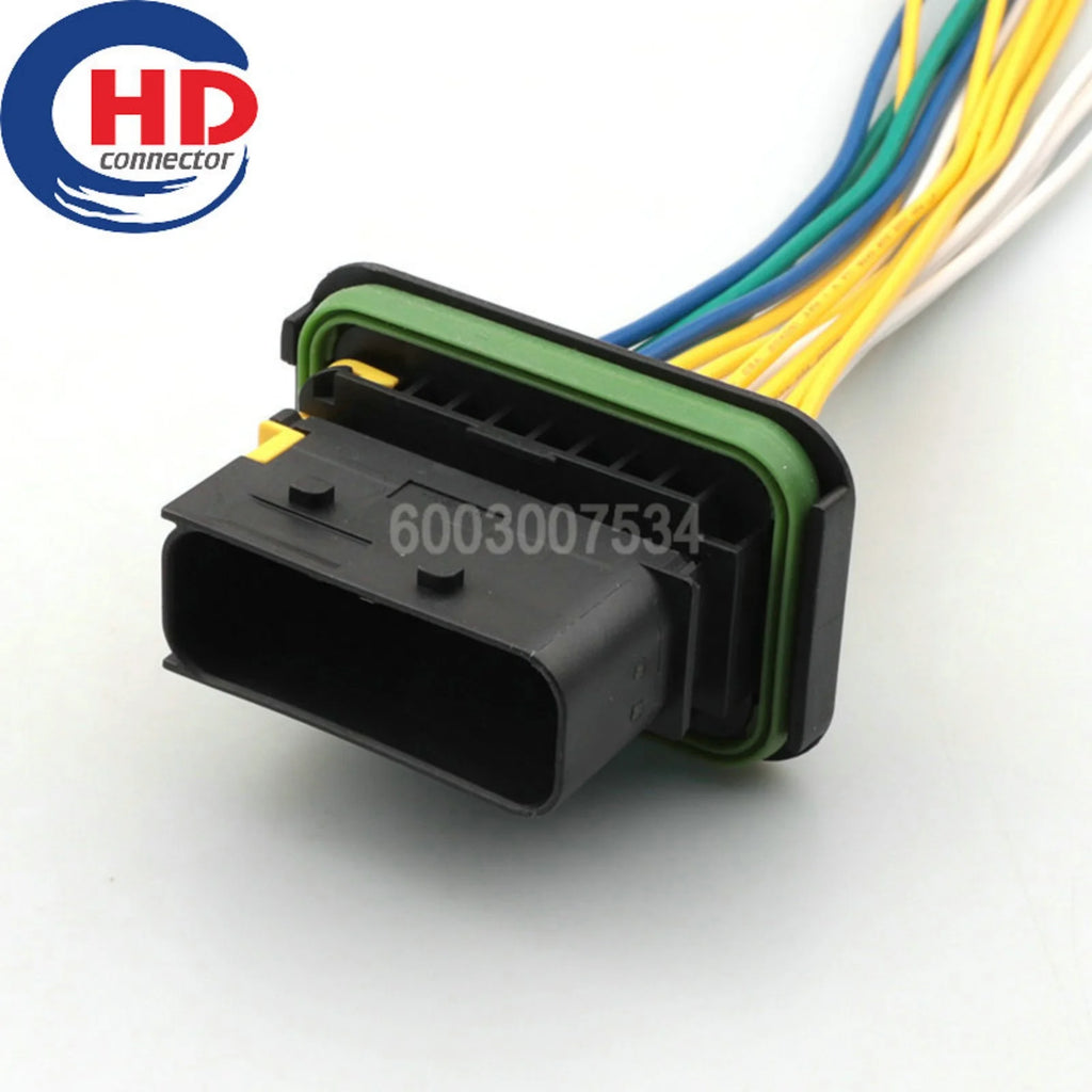 16 Pin HDSCS Male Female Connectors Plug Waterproof Automotive Sealed Connectors 1-1564407-1 1-1564337-1