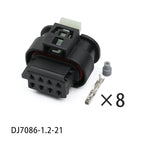 805-031-541 is suitable for BMW brake light rear taillight wiring harness plug with 8-pin hole DJ7086-1.2-21
