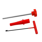 4X Tire Valve Stem Installation Tool Kit Quick Removal No Tire Removal Car Valve Stem Tool Kit For Replacing Leaky Valves In Car