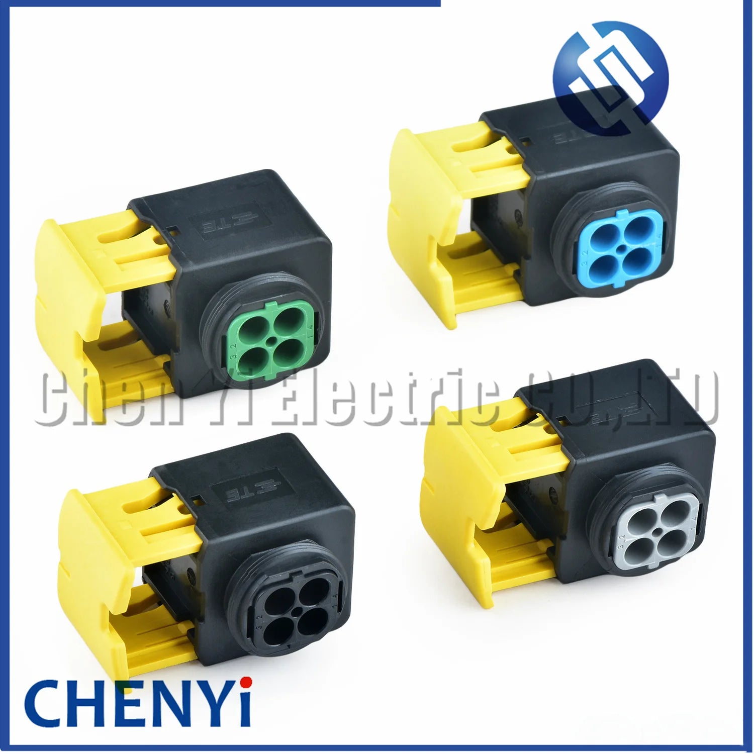 4 Pin Auto Nitrogen oxygen sensor Connector Urea pump Plug 1-1418390-1 2-1418390-1 3-1418390-1 4-1418390-1 For CUMMINS Auman