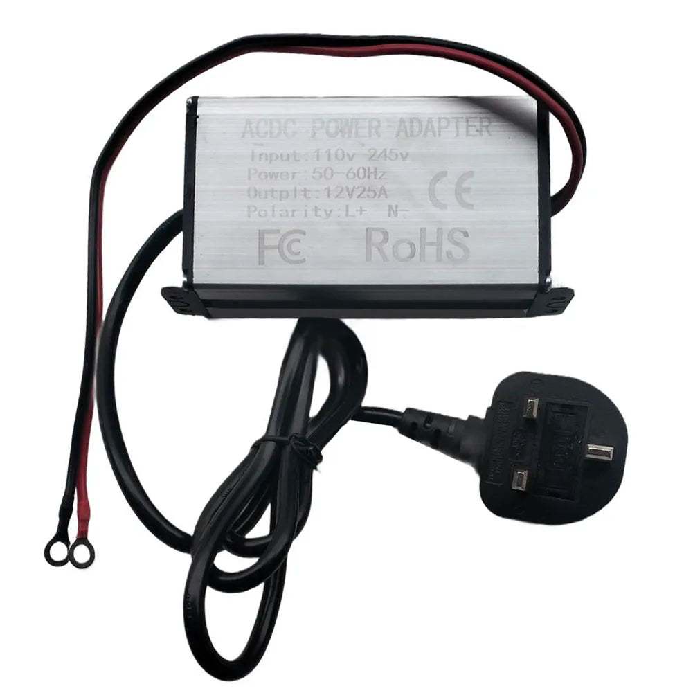230V To 12V Power  Converter Adapter For 5KW / 8KW All-in-one  Diesel Air Heater UK/US Suitable For  Household Electrical Outlet