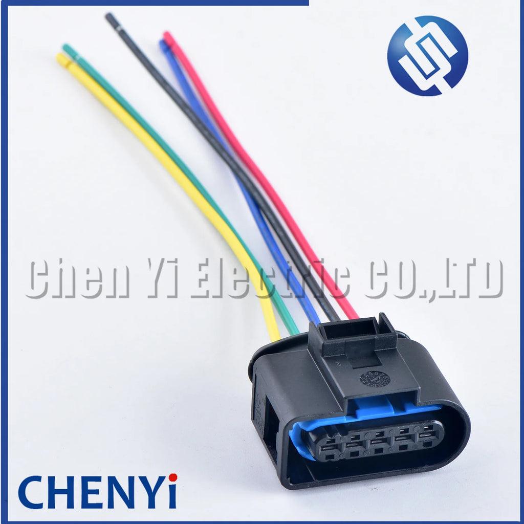5 Pin Auto Waterproof connector MAF Mass Air Flow Wire harness Plug 1J0973999A 1J0 973 999 A