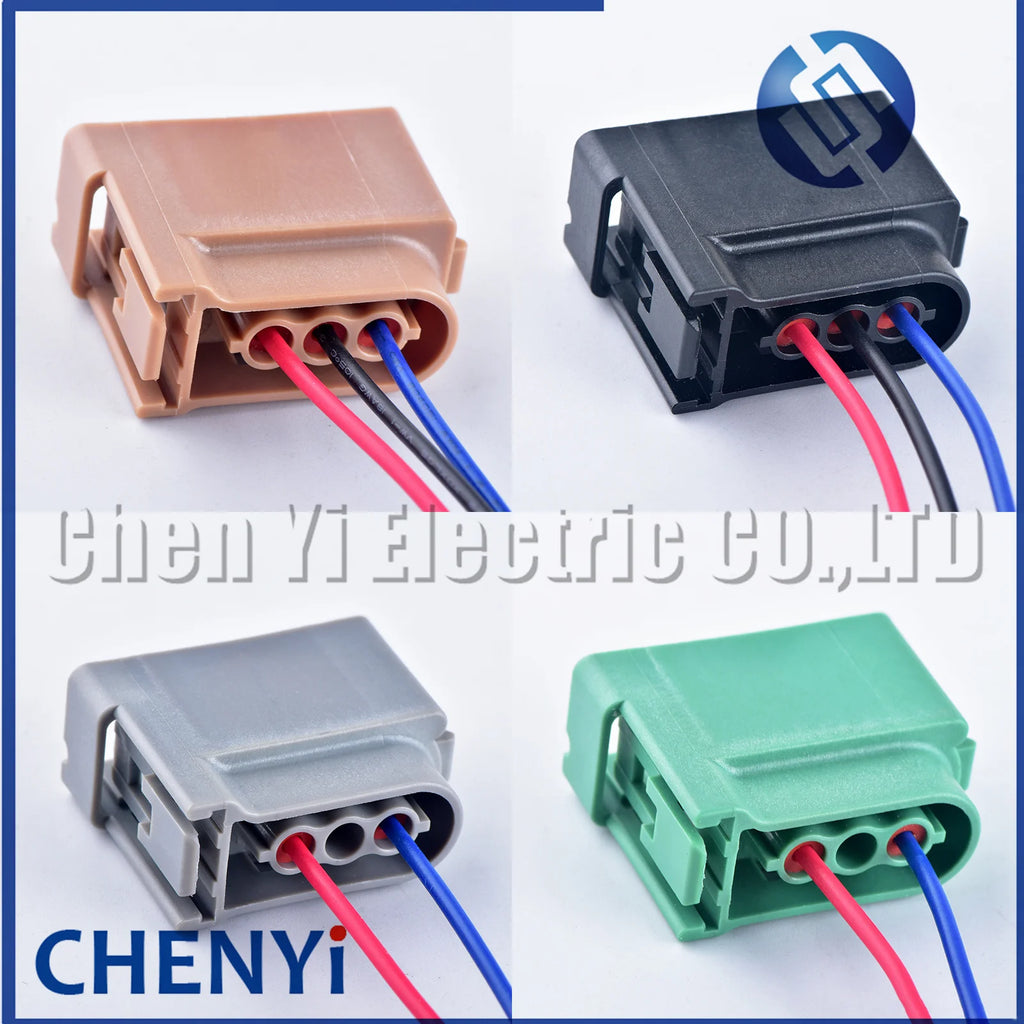 2/3 Pin Headlight connector Tail Turn Signal plug 2U5Z13411SA YF1Z13411CA For Ford Mustang F150 Focus Fusion Chevrolet Lincoln