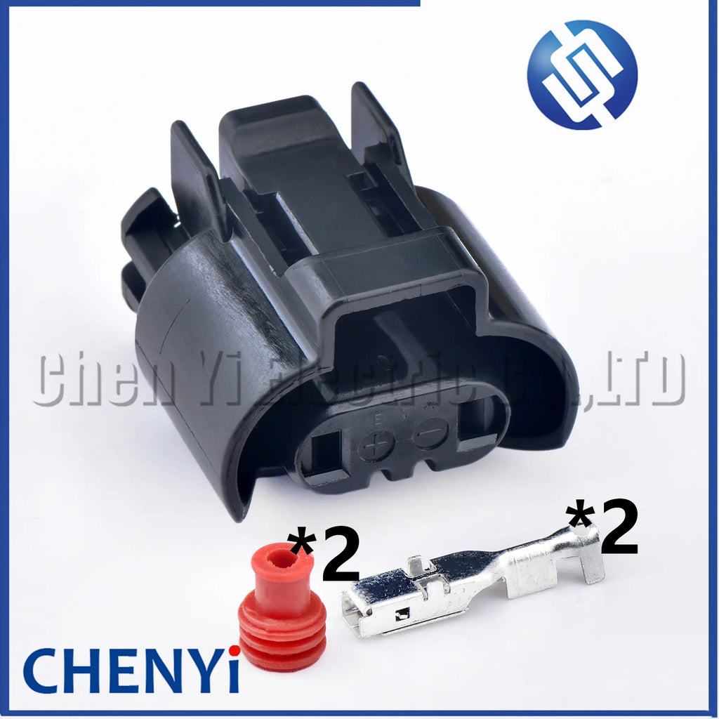 2 Pin Automotive waterproof connector HB3 9005 Headlight bulb plug 6098-0333 With pins For Toyota LEXUS