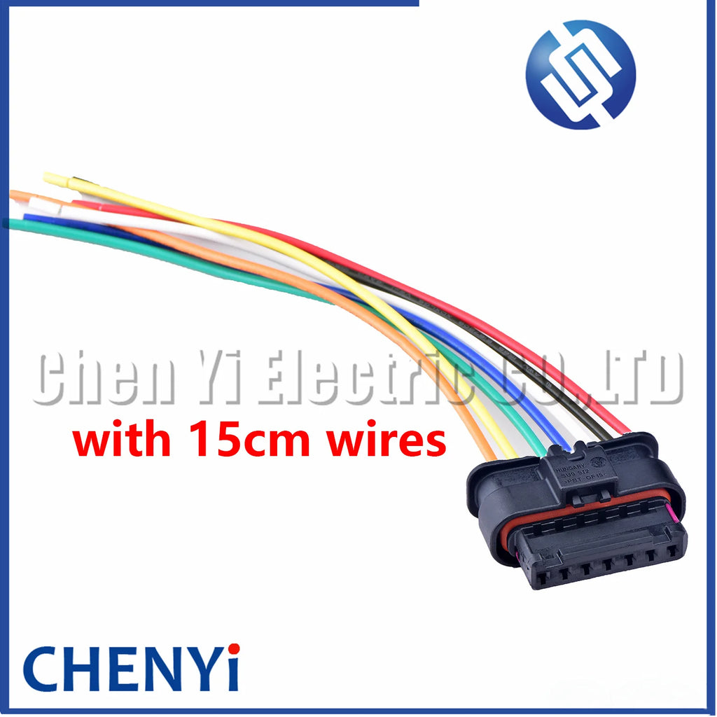 7 Pin Automotive waterproof connector ACC Adaptive Cruise Wiring Harness Plug 5QF 973 707 6189-7732 5QF973707