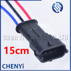 3 Pin Automotive waterproof connector Rail pressure sensor camshaft position sensor harness plug 936060-1