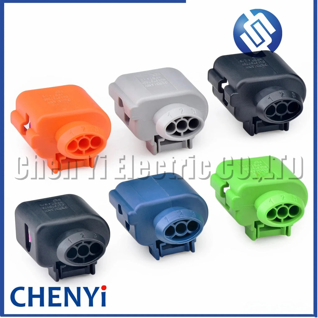 3 Pin Car Air Conditioner Pressure Switch Connector Knock Sensor Crankshaft camshaft position sensor plug 8K0973703 8K0 973 703