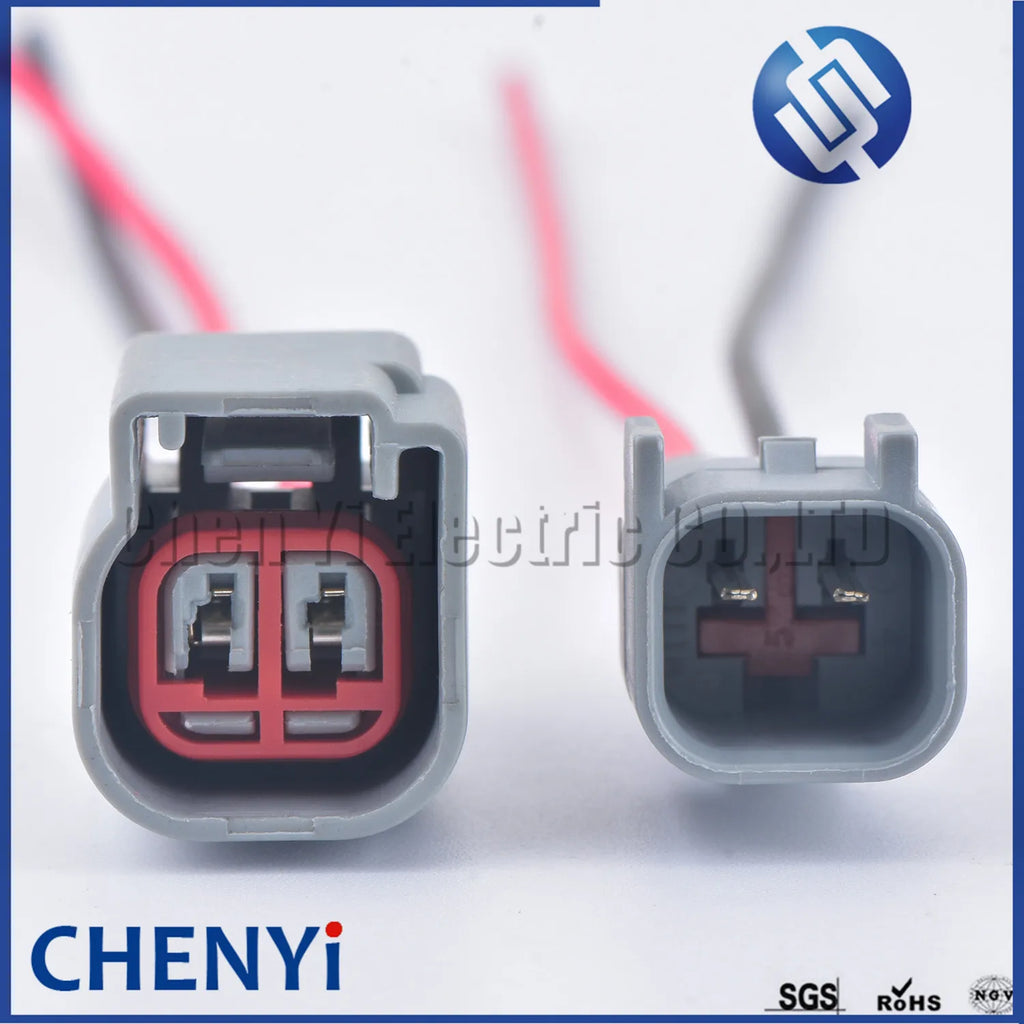 2 Pin Car Connector License plate lamp Fog Lights Bulb Holder Socket plug 6R3Z-13411-BA For Ford Focus Mustang Mondeo Carnival