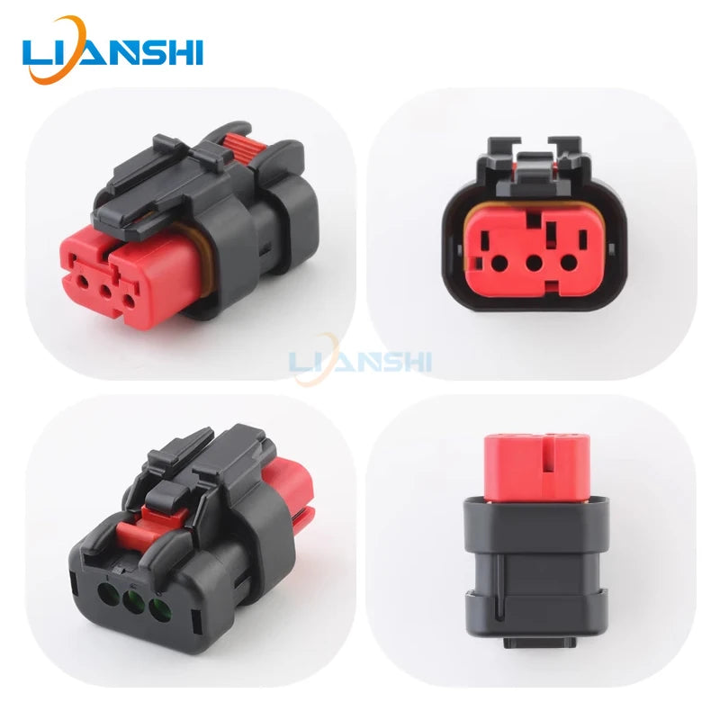 776535-1/776429-1 Suitable for excavator Cutter engine oil pressure sensor plug 2p harness connector with terminal