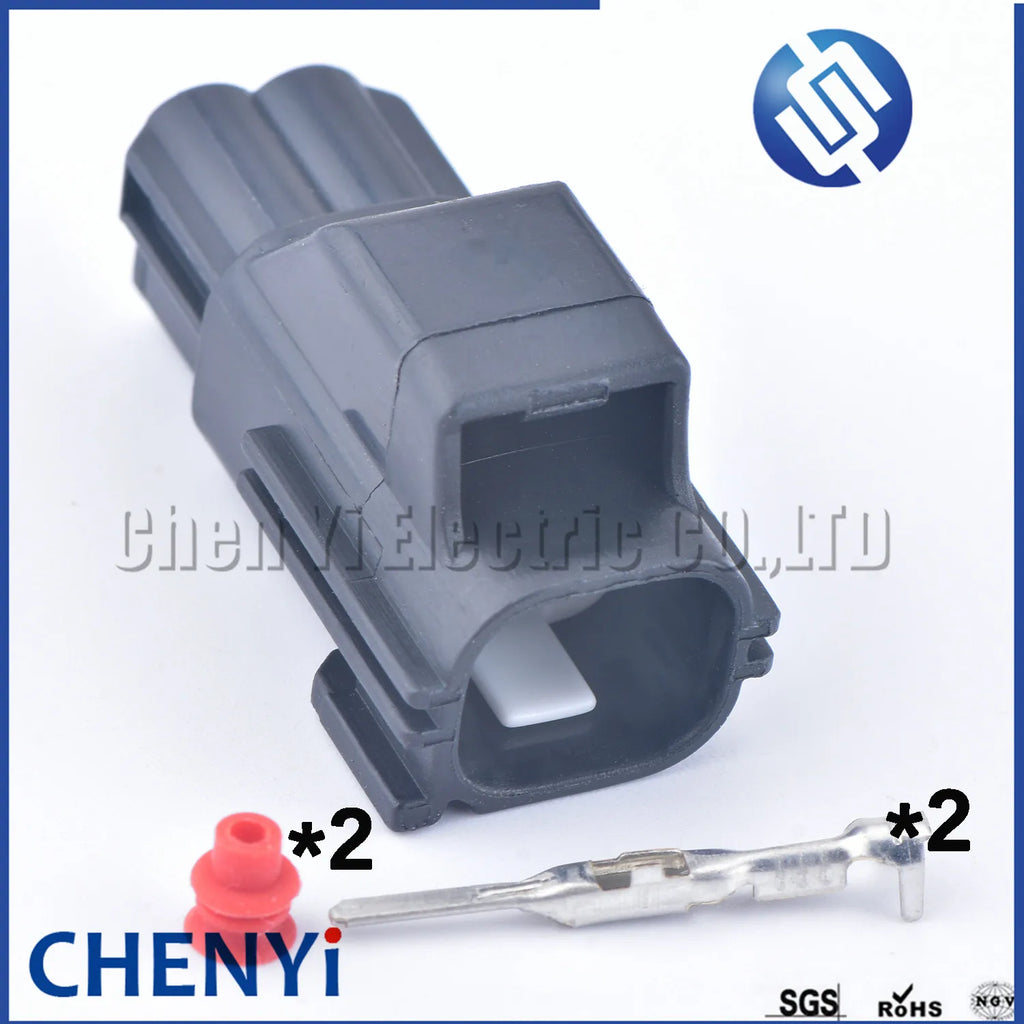2 Pin Auto water jet motor plug temperature sensor connector 7282-5548-30 7283-5558-10 7282-5558-10 7283-5548-30 For Volvo Mazda