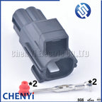 2 Pin Auto water jet motor plug temperature sensor connector 7282-5548-30 7283-5558-10 7282-5558-10 7283-5548-30 For Volvo Mazda