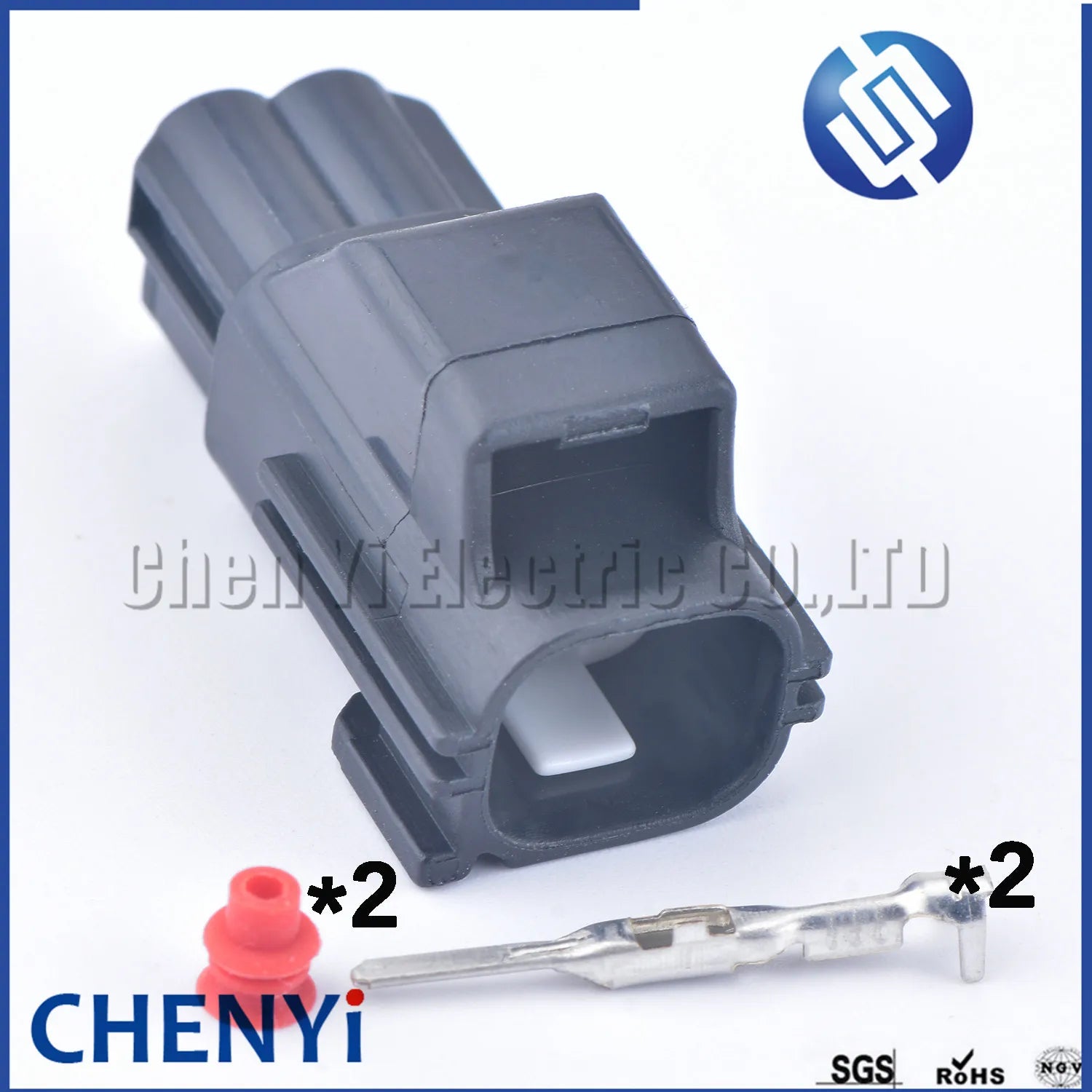 2 Pin Auto water jet motor plug temperature sensor connector 7282-5548-30 7283-5558-10 7282-5558-10 7283-5548-30 For Volvo Mazda