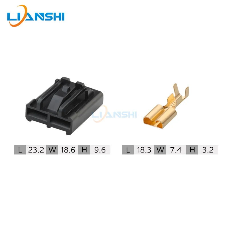 346027-1 is suitable for 2-hole wiring harness plug matching terminals for car and van pump plugs