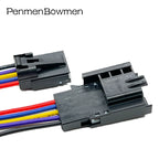 1 Set 5 Pin 2.54mm Car HUD Electrical Cable Connectors Female Male Wire Harness Plug For 31072-1070 31072-1010