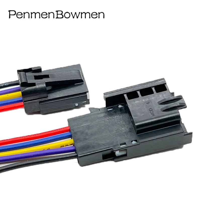 1 Set 5 Pin 2.54mm Car HUD Electrical Cable Connectors Female Male Wire Harness Plug For 31072-1070 31072-1010