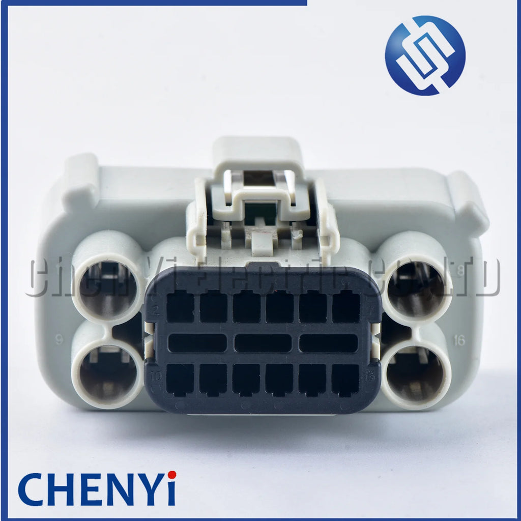 Grey 16 Pin（4B+12S）hybrid wire Automobile waterproof connector engine plug 34985-1602 34985-1607 for Cadillac Ford Buick