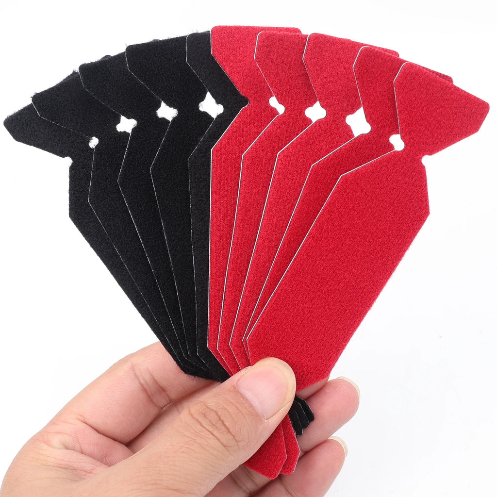 5-50PCS Auto Scratch-Free Candy Shape Tinting Film Scraper Replacement Patch Fleece Replaceable Felt Cloth for Vinyl Scraper